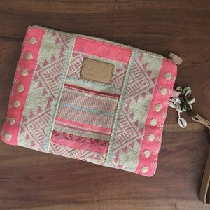 Spell & the Gypsy Peruvian Pink Clutch Sz OS.
